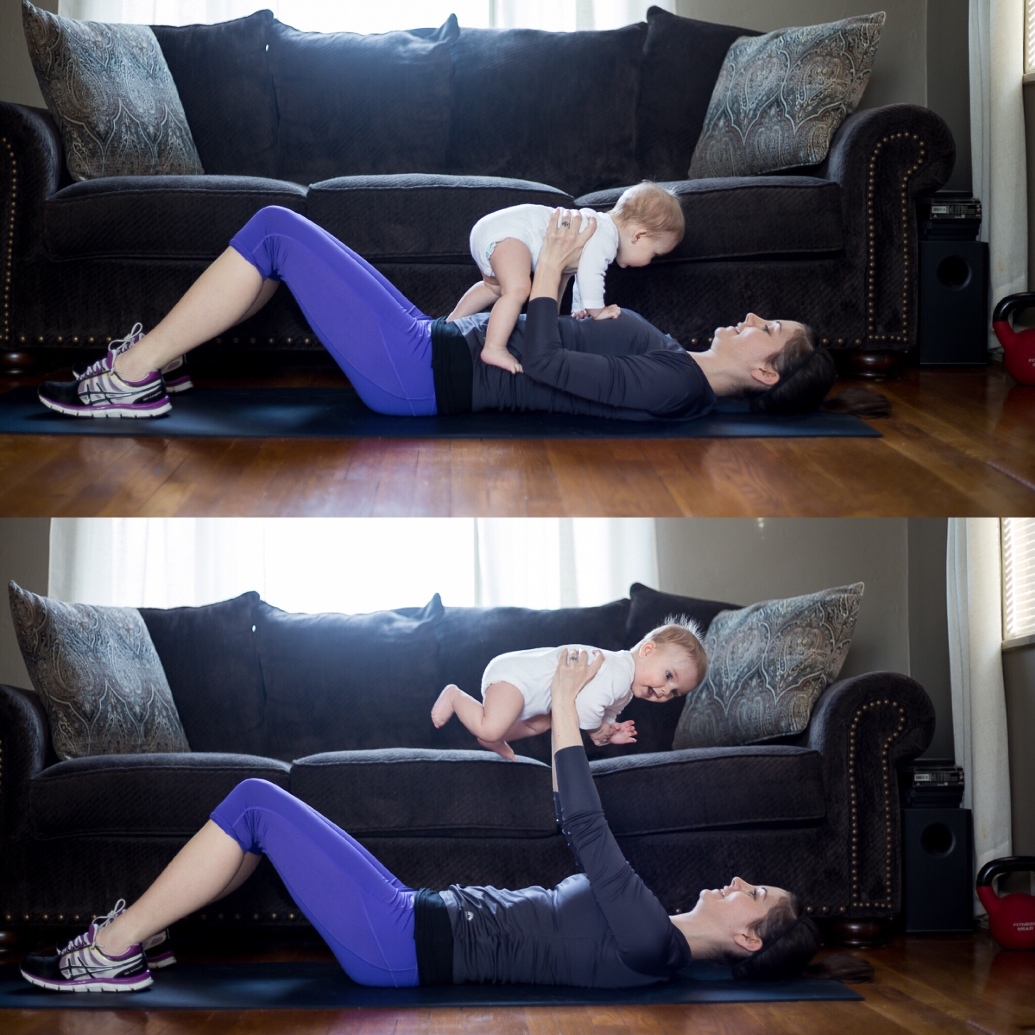Exercising with your baby- Chest Press | UPMC Health Plan