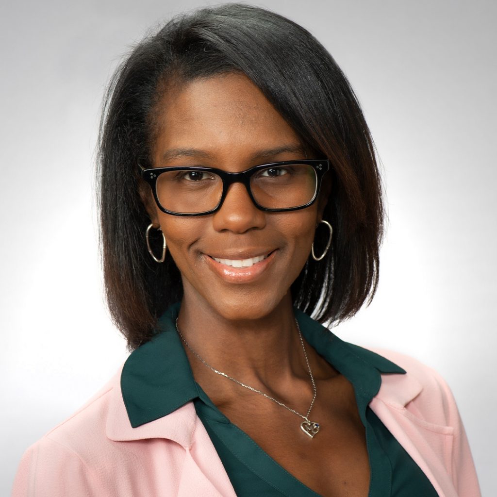 Headshot photo of Health Break co-host Dr. Camille Clarke-Smith